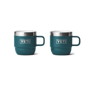 Yeti Rambler 6oz Mug 2pk Agave Teal