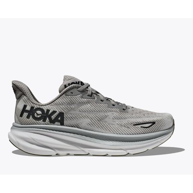 Hoka Mens Clifton 9 Wide Harbor Mist / Black