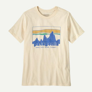 Patagonia Kids 73 Skyline T-Shirt UDNL Undyed Natural