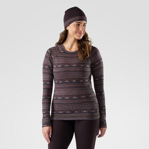 Smartwool Womens Classic Thermal Merino Base Layer Crew P97 Coral Reef Summit Soul