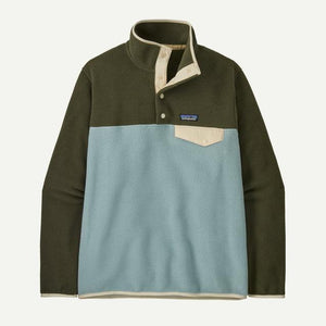 Patagonia Womens Lightweight Synchilla Snap-T Pullover TMBL Thermal Blue