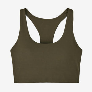 Patagonia W Maipo Mid Impact Bra PNGR Pine Needle Green