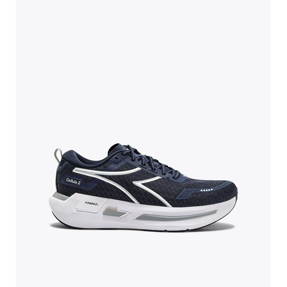 Diadora Mens Cellula 2 Blue Corsair/White