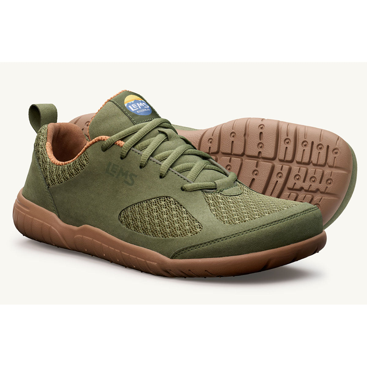 Lems Mens Primal 3 Olive