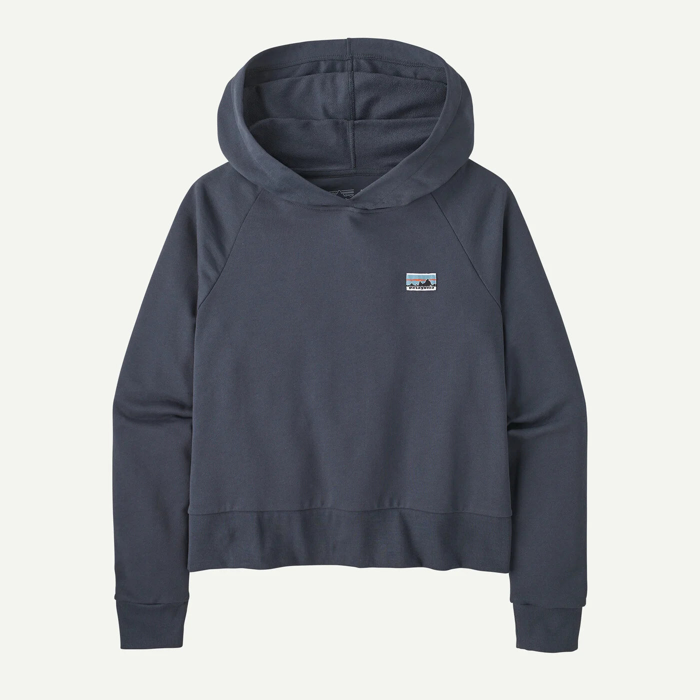 Patagonia Womens Regenerative Organic Certified Cotton Essential Hoody SMDB Smolder Blue
