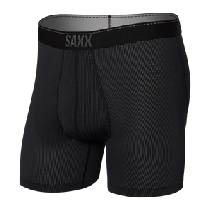 Saxx Underwear Co. Mens Quest 2.0 Boxer Brief COH Coho/Black