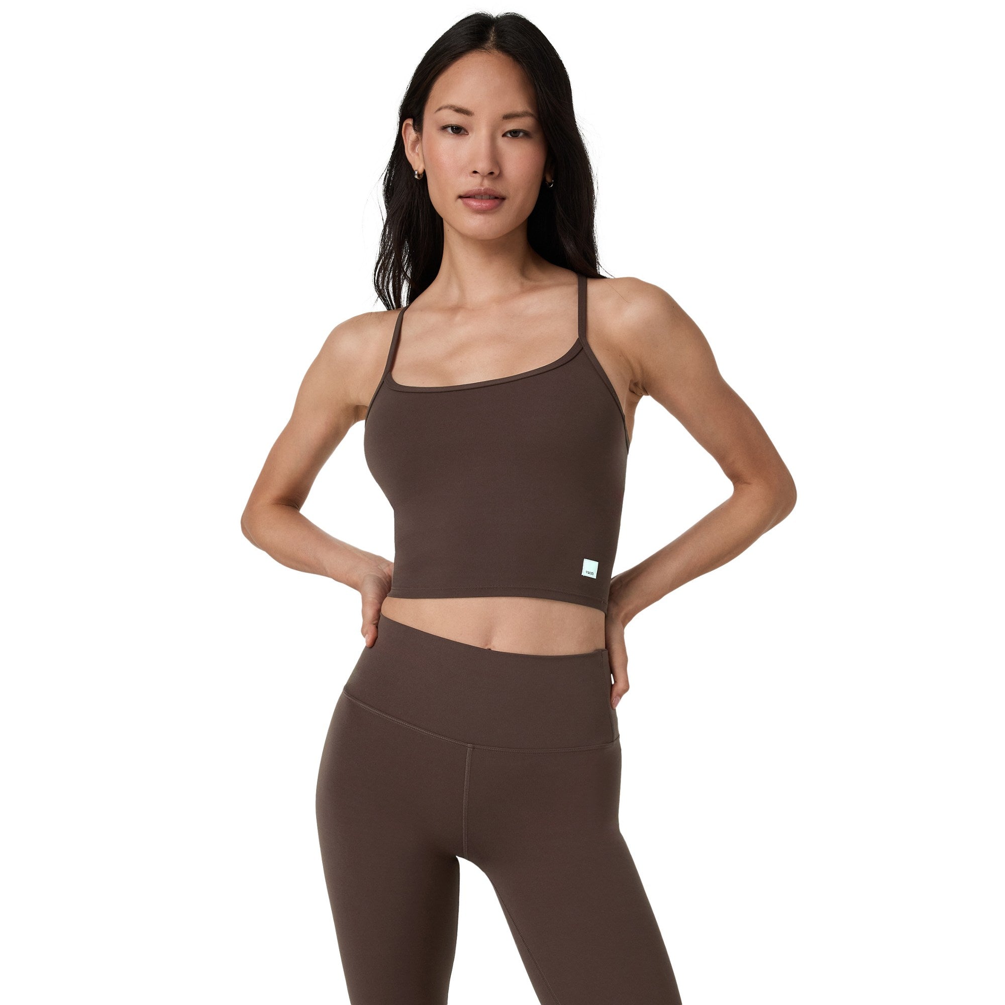 Womens Vuori AllTheFeels Support Tank 2.0 BCO Blue Coast