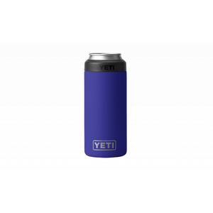 Yeti Rambler 12 oz Colster Slim Can Insulator Offshore Blue