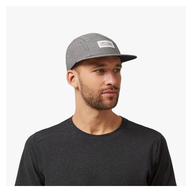 On Running 5 Panel Cap Grey