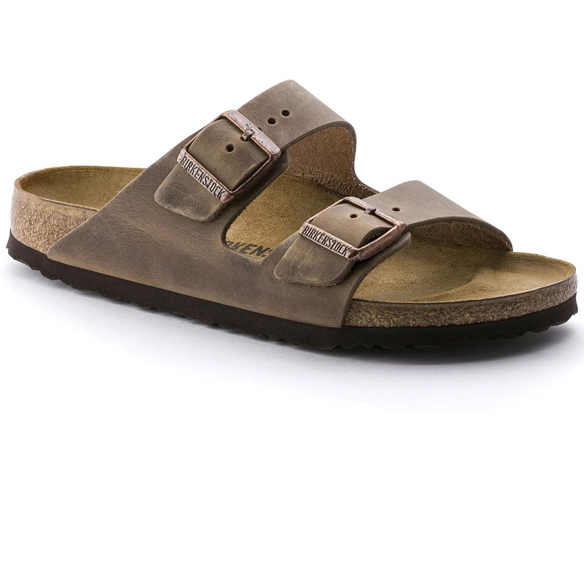 Birkenstock Arizona Oiled Leather Tobacco Brown