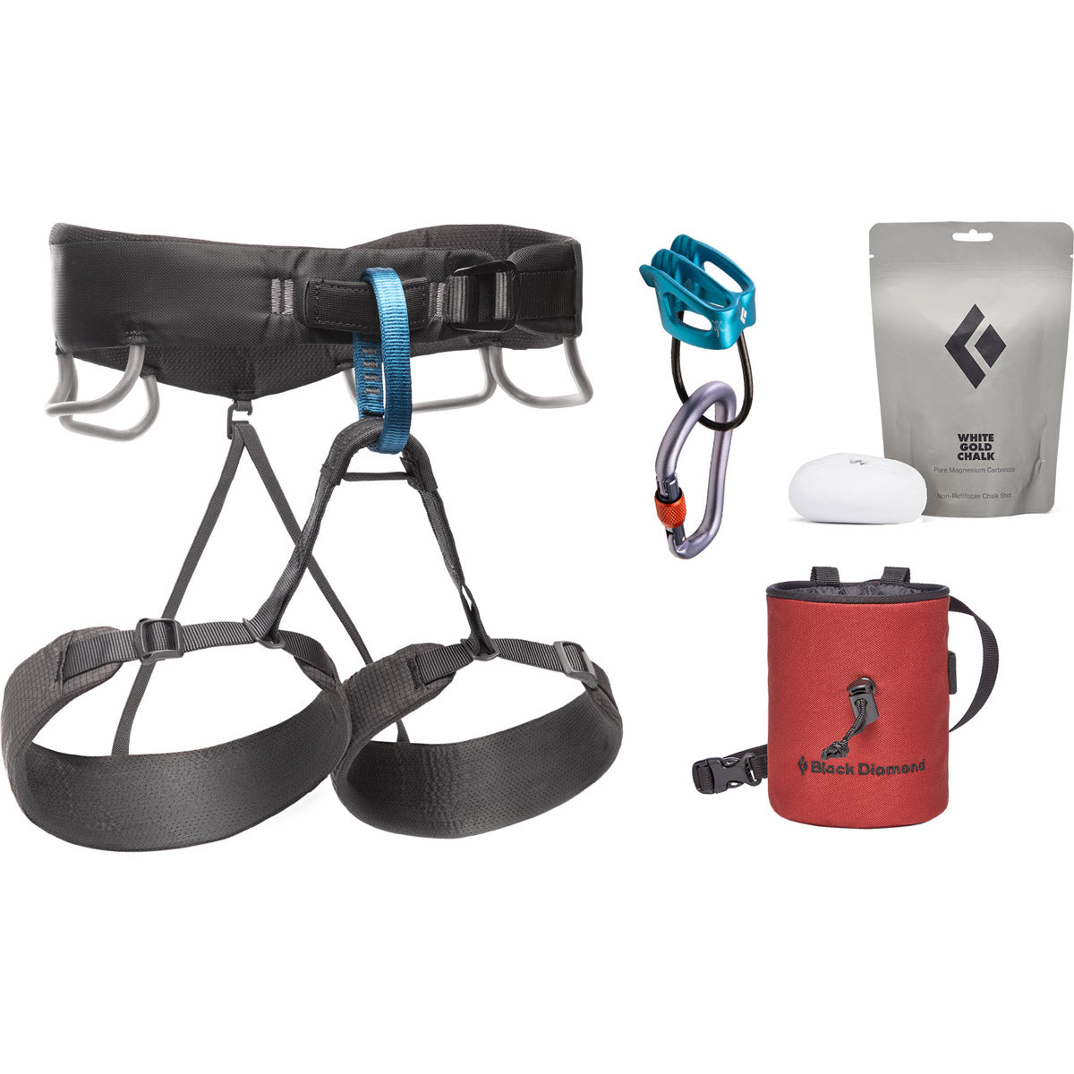 Black Diamond Men's Momentum Harness Package Anthracite