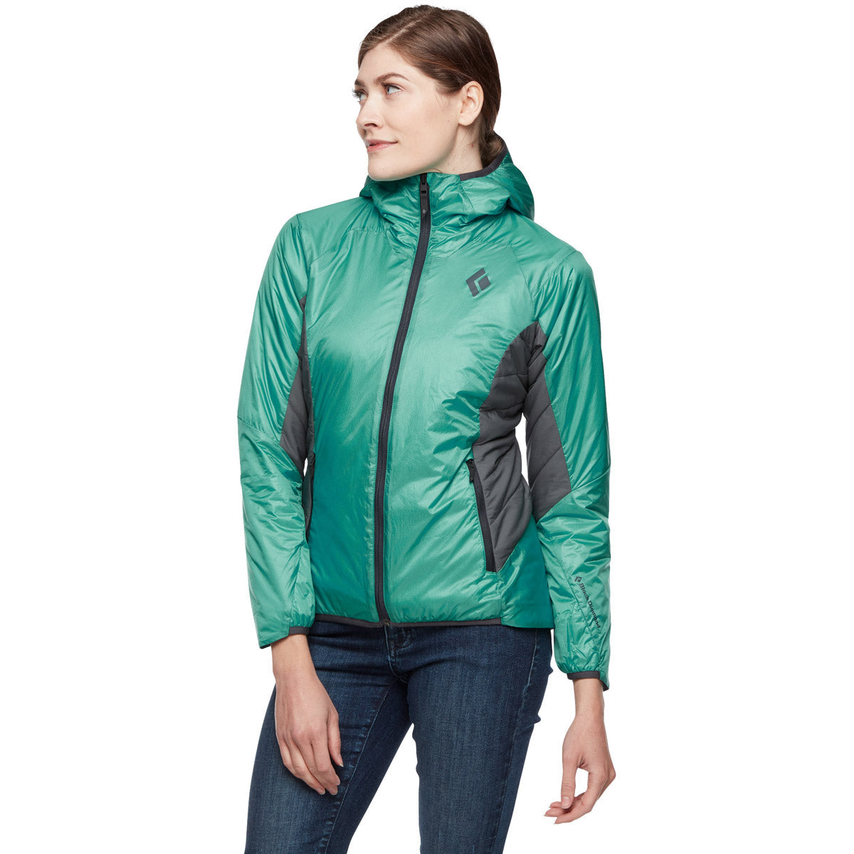 Black Diamond Women's Vision Hybrid Hoody Dark Patina