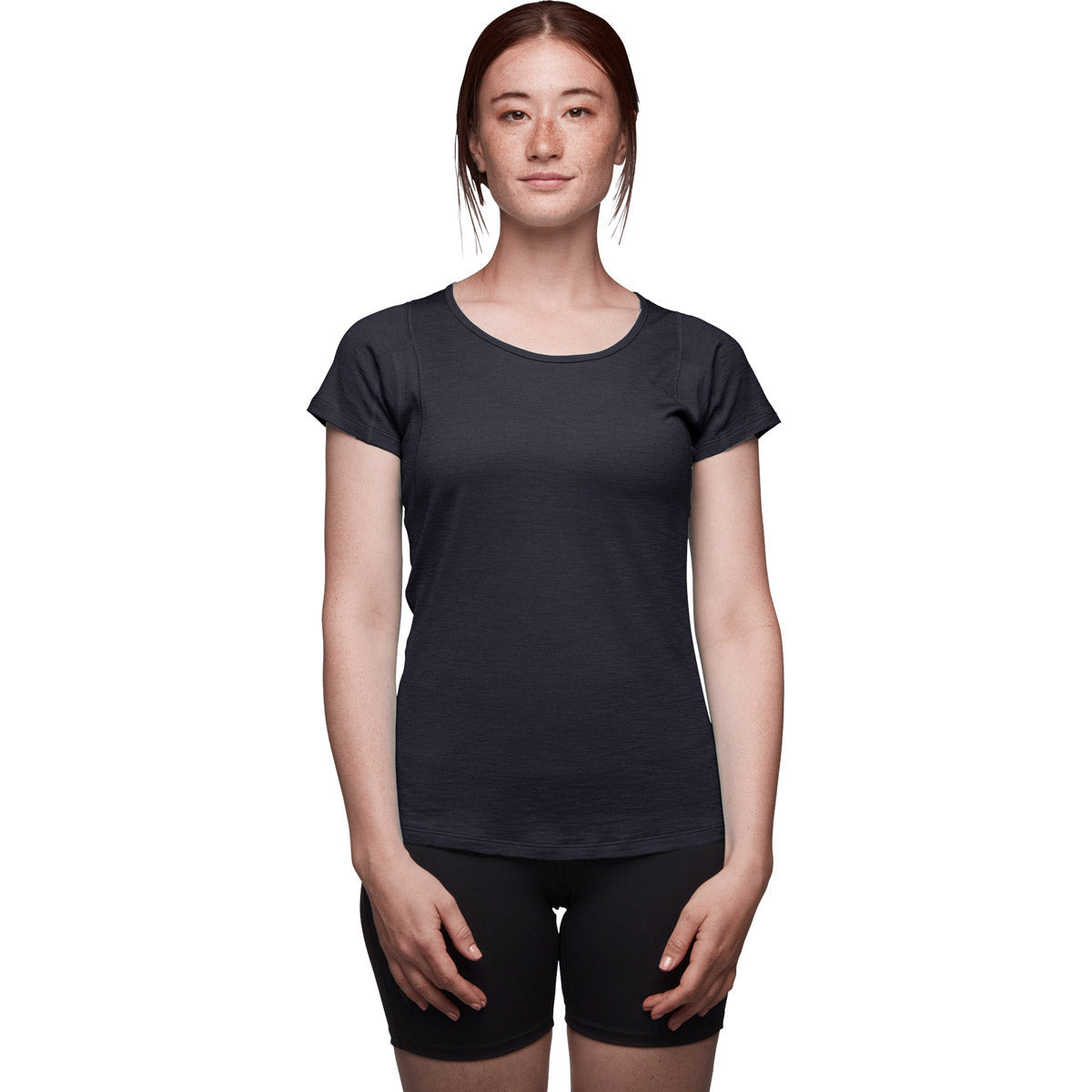 Black Diamond Women's Rhythm Short Sleeve Tee Black