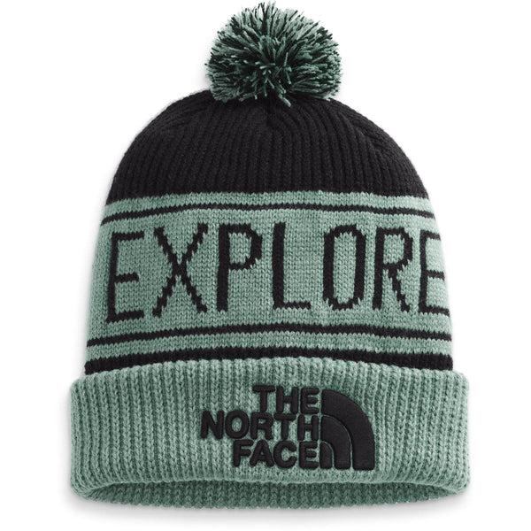 Retro TNF Pom Beanie - Gearhead Outfitters