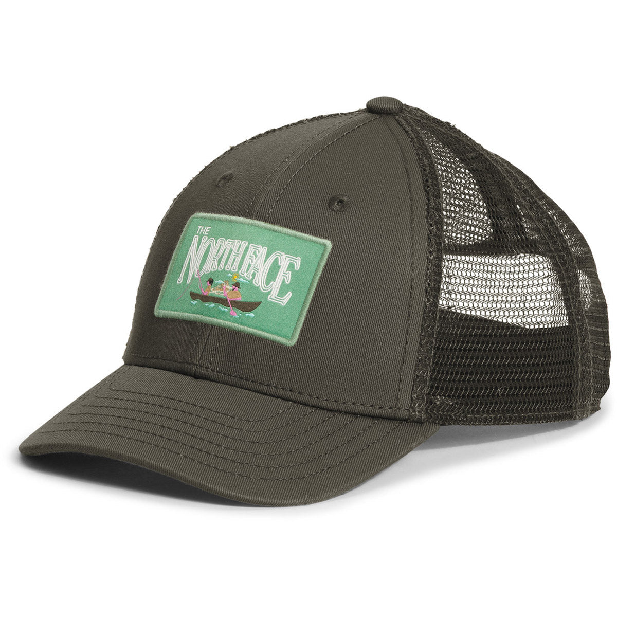 The North Face Kids' Mudder Trucker New Taupe Green/Graphic Patch