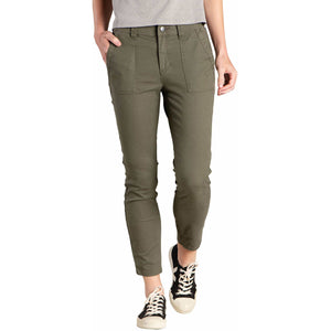 Toad&Co. Women's Earthworks Ankle Pant Beetle