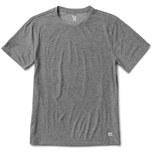 Vuori Men's Strato Tech Tee Heather Grey