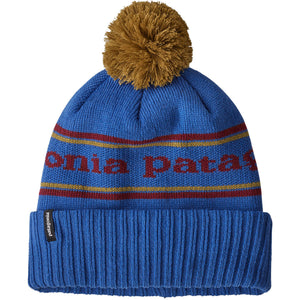 Patagonia Powder Town Beanie Park Stripe Knit: Float Blue