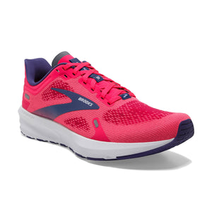 Brooks Women's Launch 9 Pink/Fuchsia/Cobalt