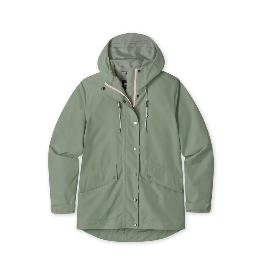 Stio Womens Lupine Hooded Jacket Canyon Rock