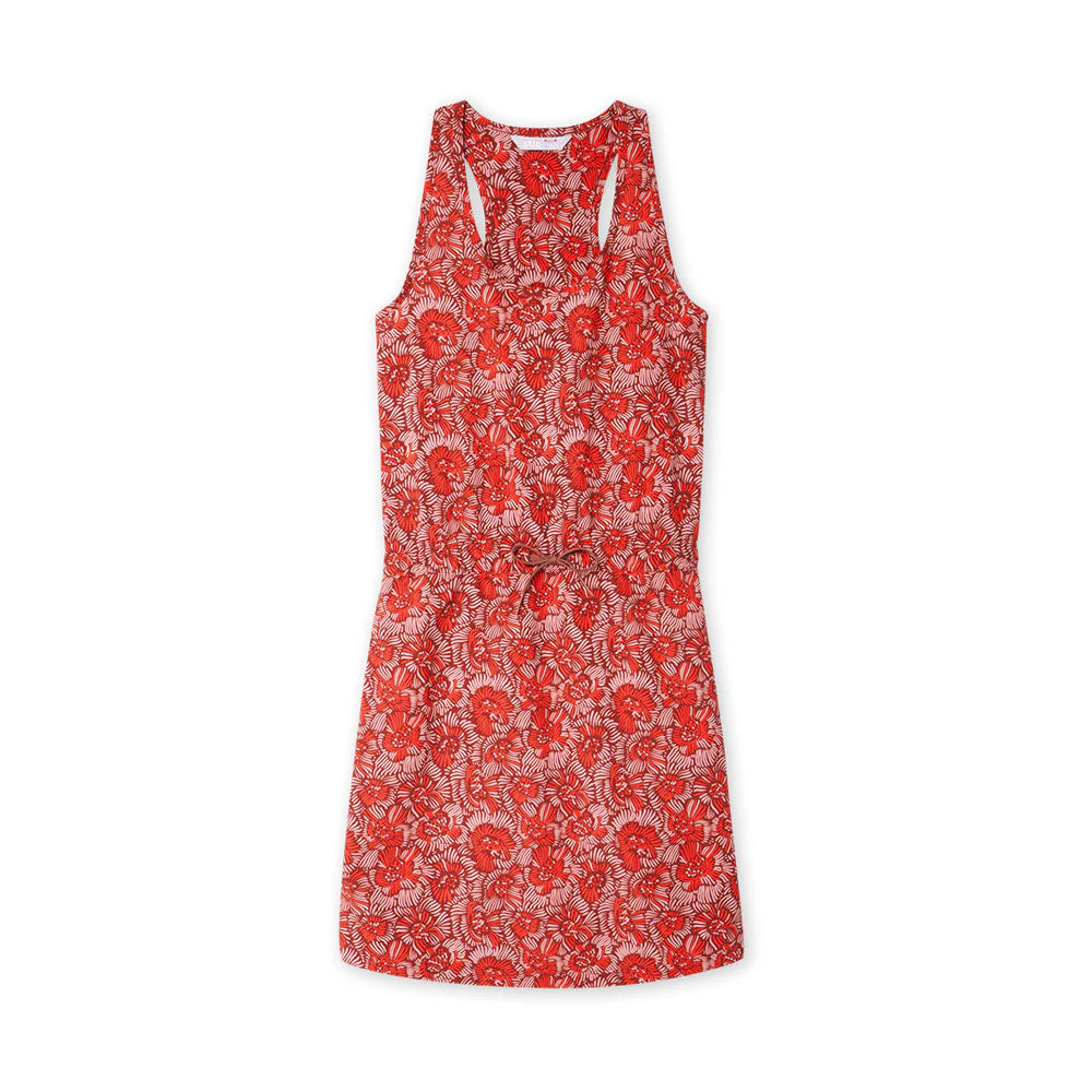 Stio Womens Mountain Flow Dress Rustic Rose Bloom