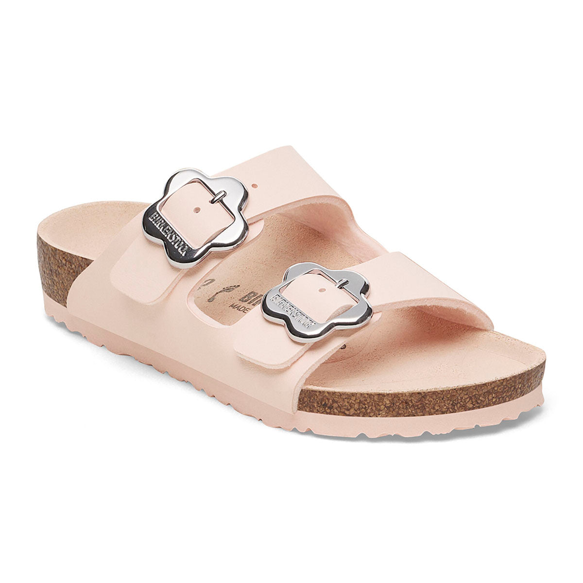 Birkenstock Kids Arizona Birko-Flor - Narrow Light Rose