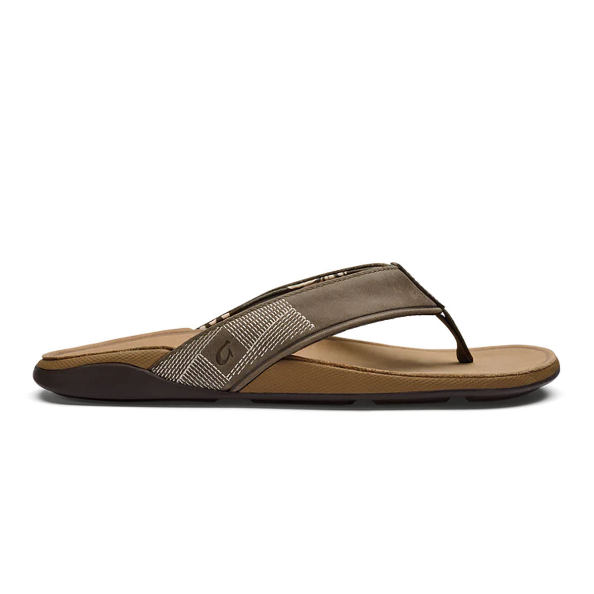 OluKai Mens Tuahine Hunter/Golden Sand