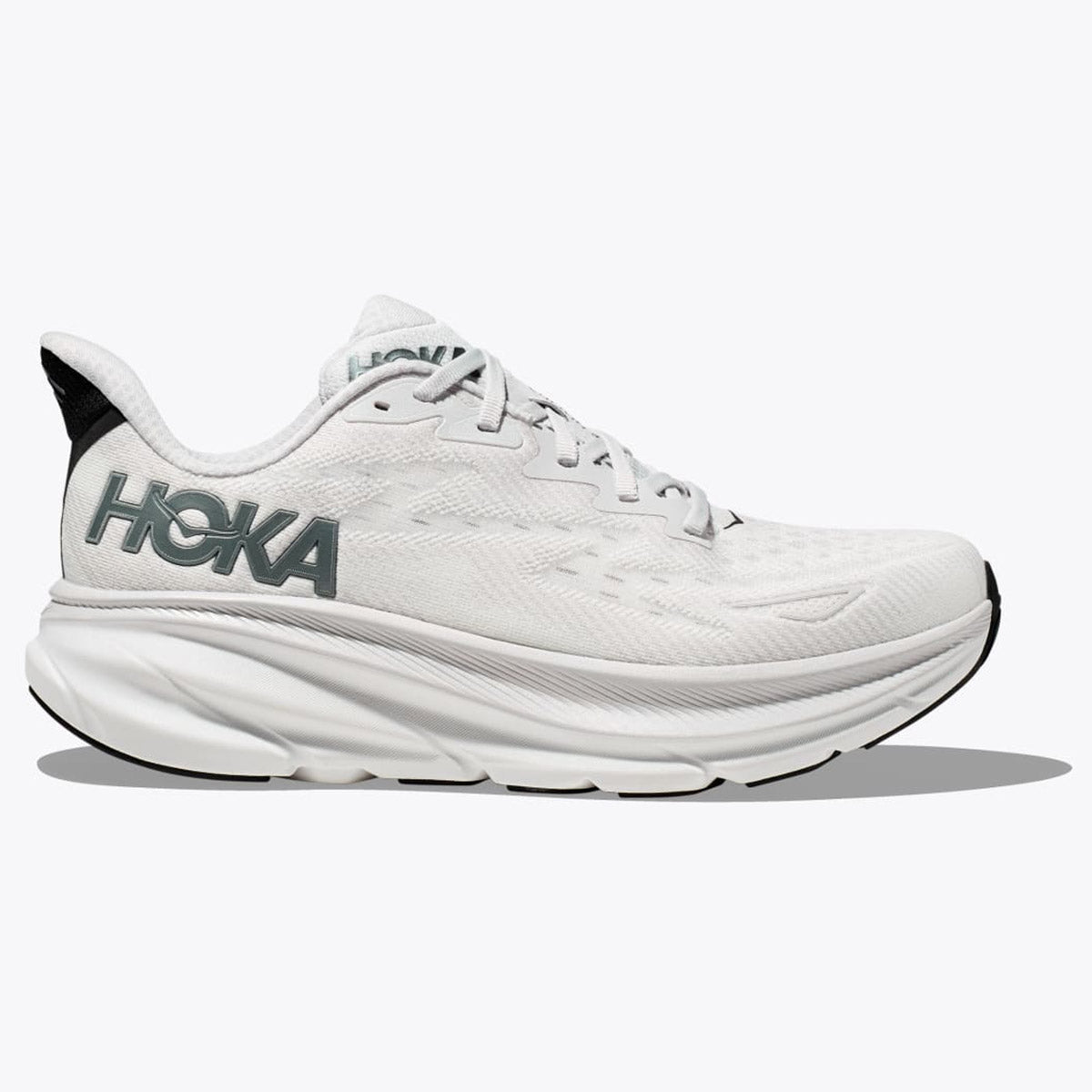 Hoka Men's Clifton 9 Wide Nimbus Cloud/Steel Wool