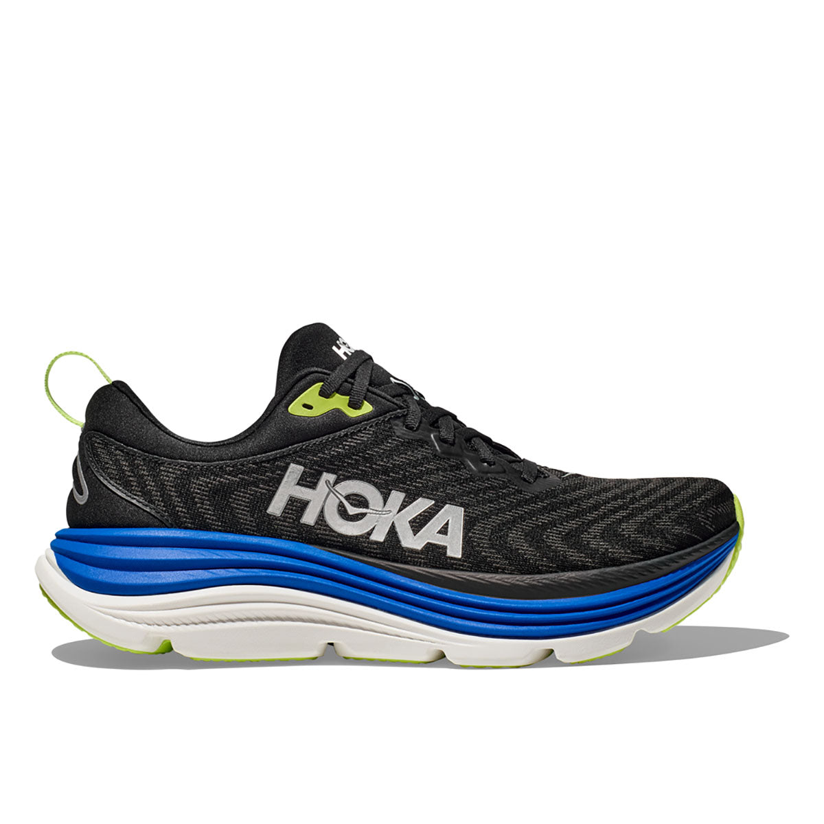 Hoka Mens Gaviota 5 Black / Electric Cobalt