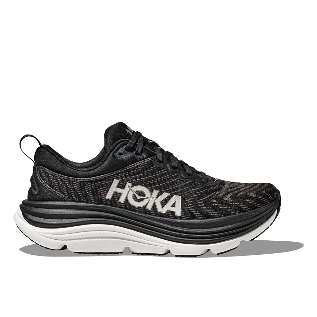 Hoka Mens Gaviota 5 Black / White