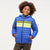 Cotopaxi K Fuego Down Hooded Jacket SBST Scuba Blue Stripes