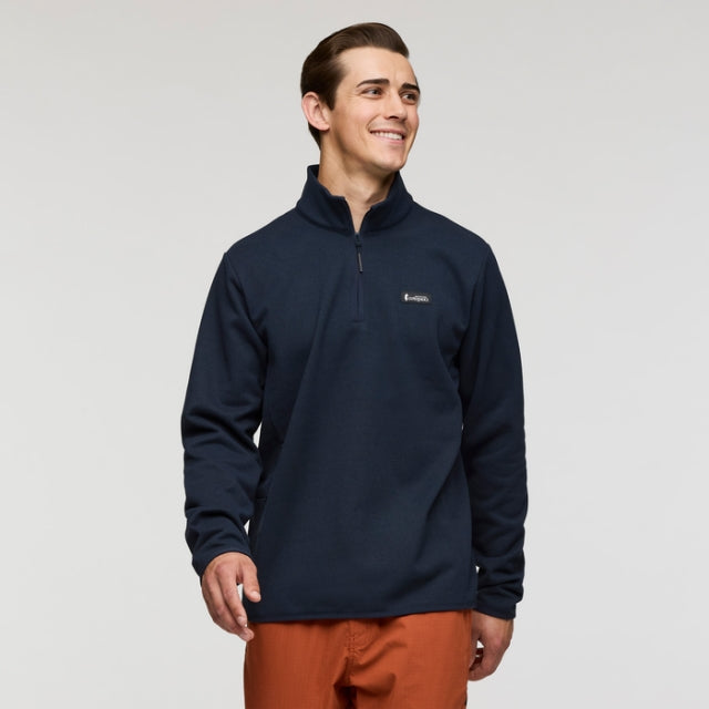 Cotopaxi M Envo Fleece Quarter-Zip Pullover HTCBN Heather Carbon