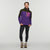 Cotopaxi Women's Abrazo Half-Zip Fleece Jacket WDBV Woods/Black Violet