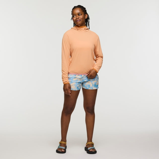 Cotopaxi Womens Sombra Sun Hoodie Apricot