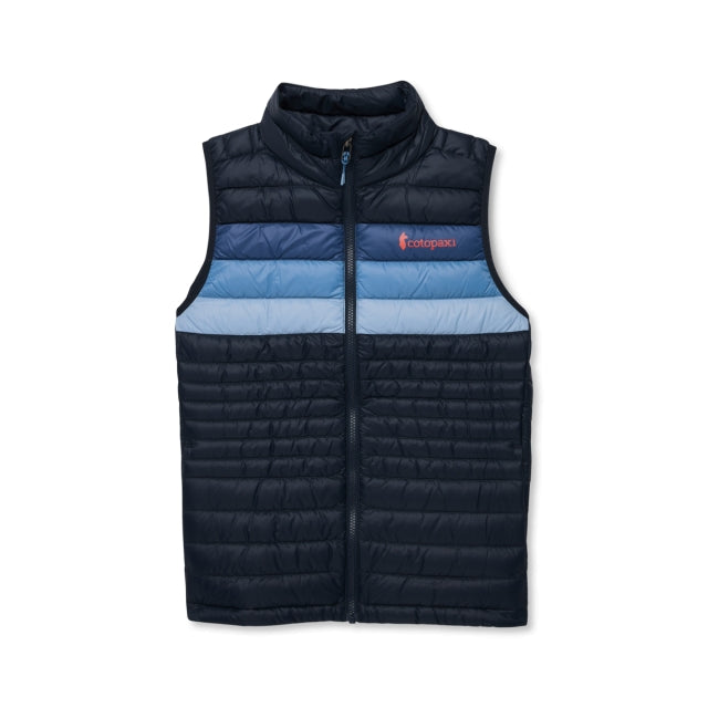 Cotopaxi Womens Fuego Down Vest Carbon Stripes