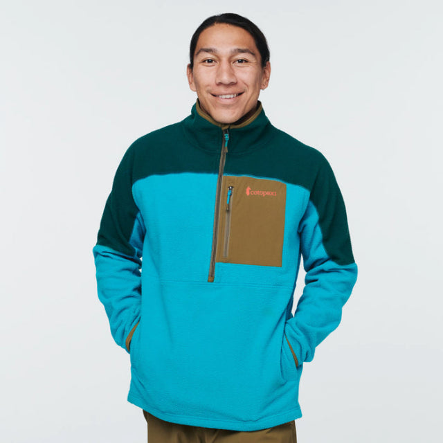 Cotopaxi M Abrazo Half-Zip Fleece Jacket DOB Deep Ocean & Mineral Blue / M
