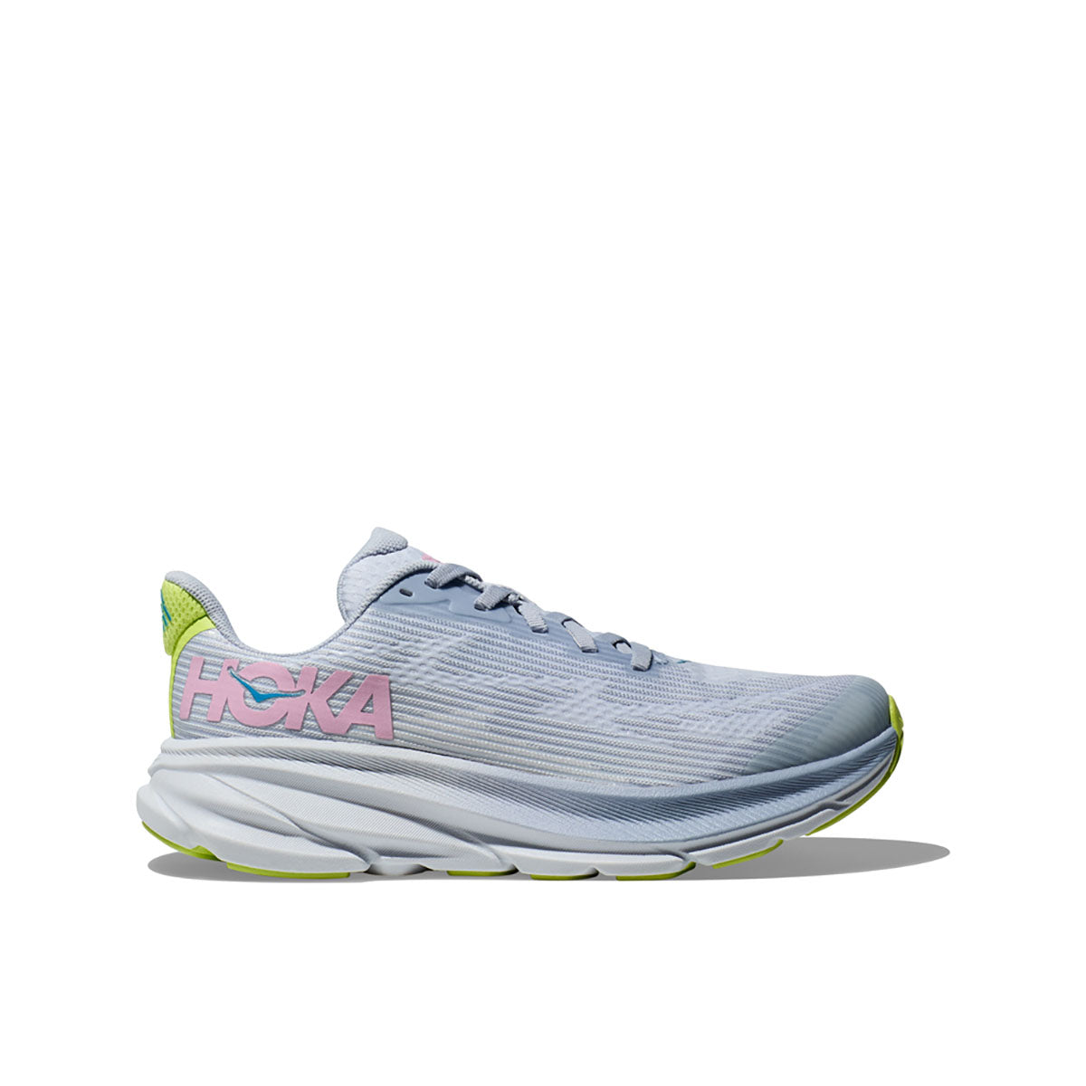 Hoka Kids' Clifton 9 Gull/Sea Ice