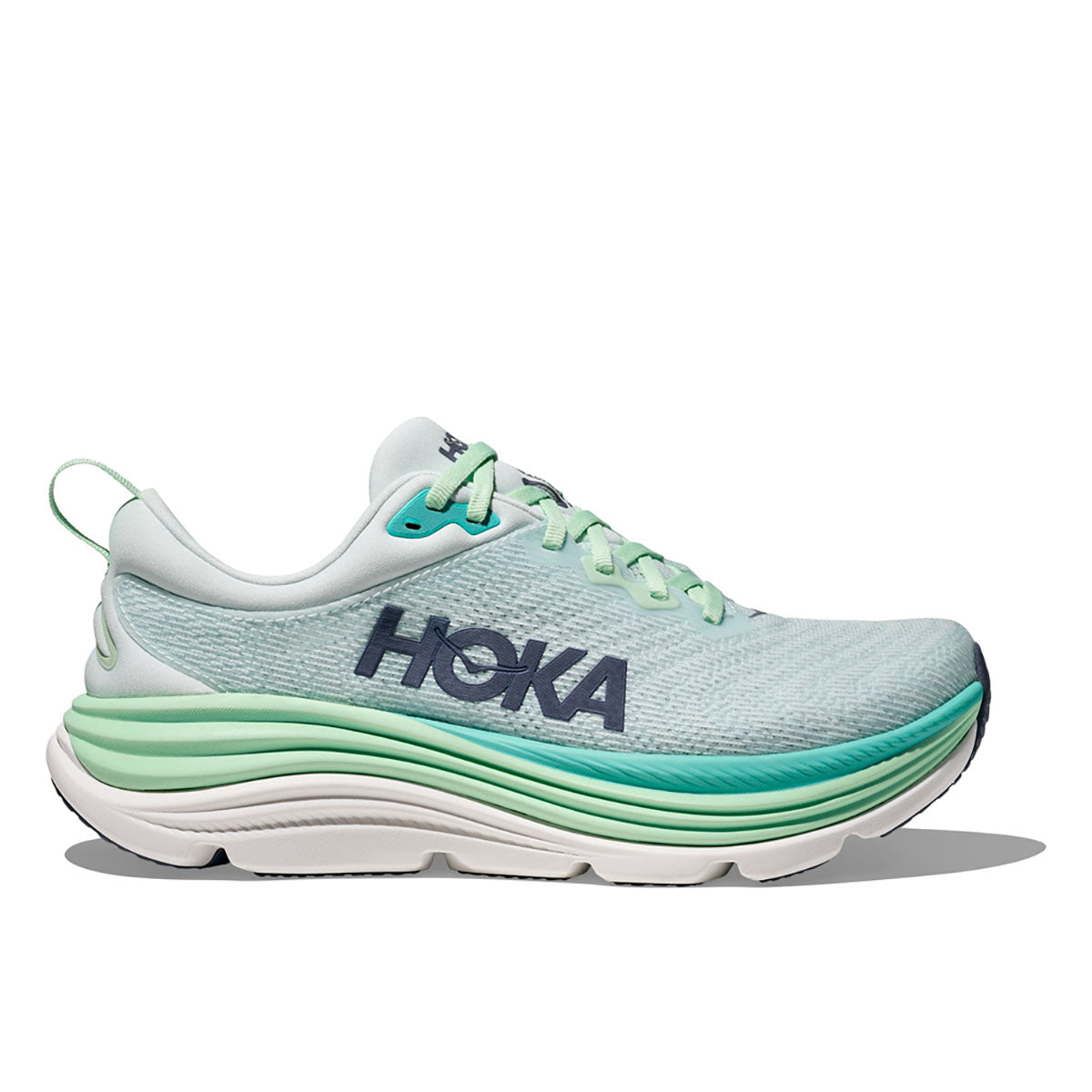 Hoka Womens Gaviota 5 Snow Melt / Cielo Blue