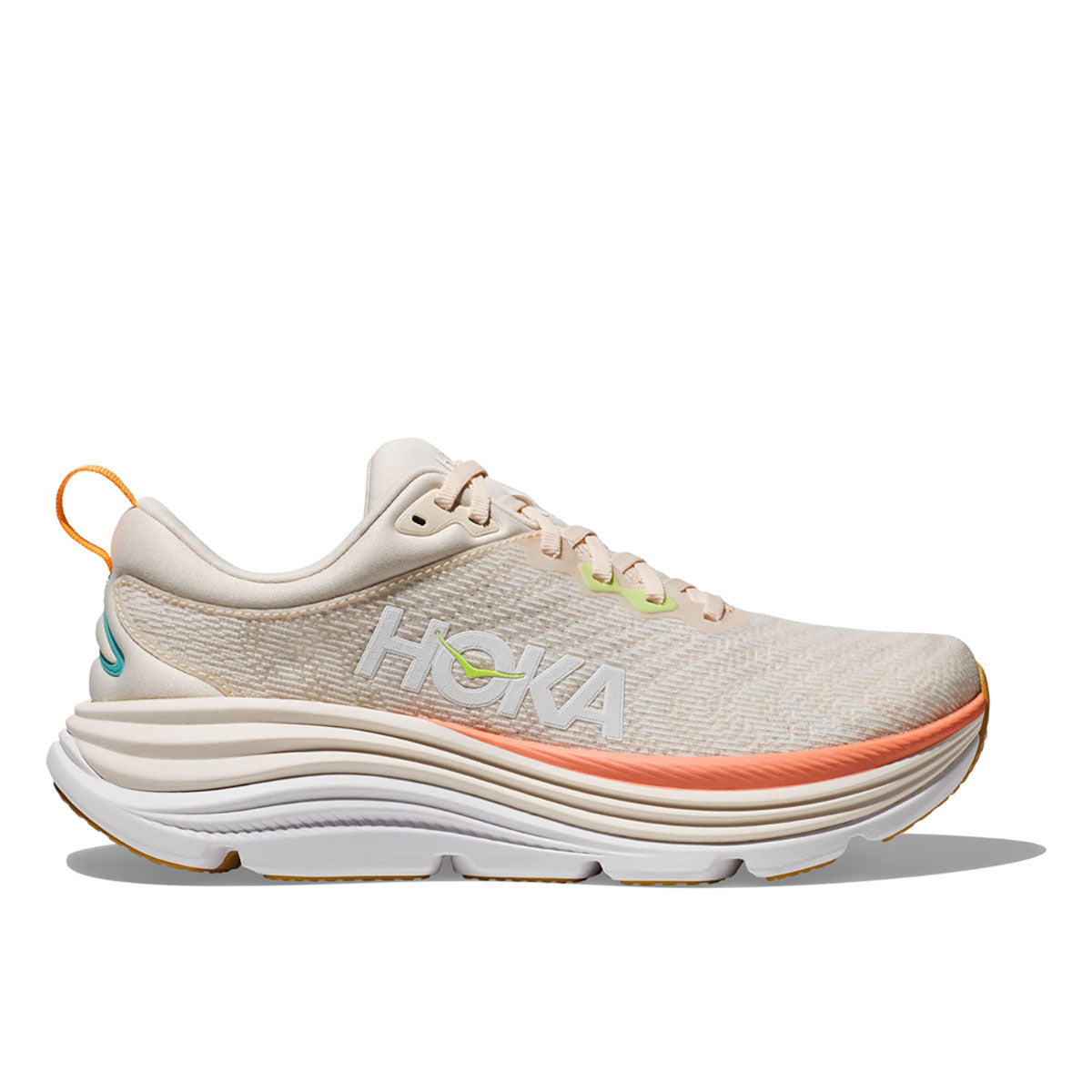 Hoka Women&#39;s Gaviota 5 Wide Vanilla/Eggnog