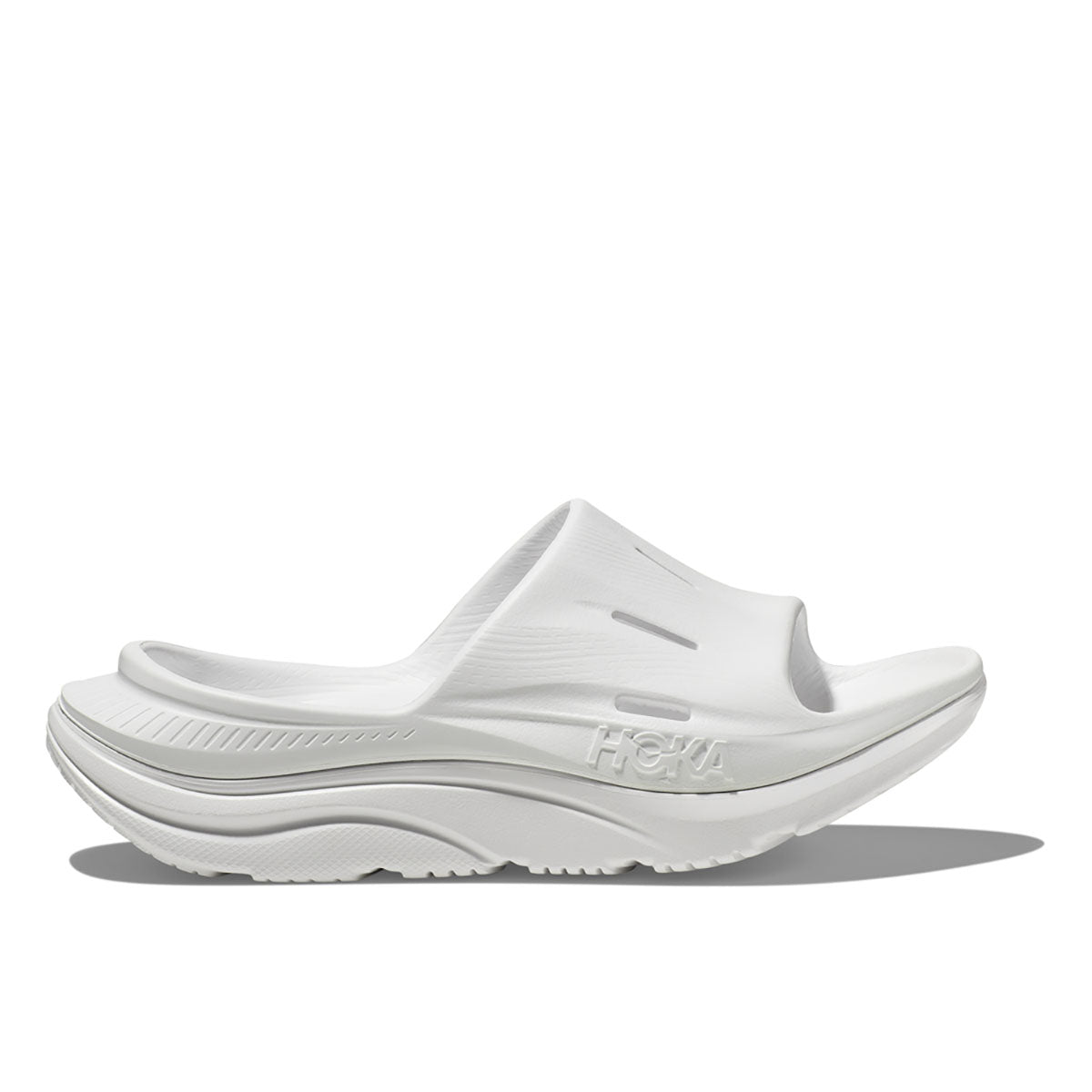 Hoka Unisex ORA Recovery Slide 3 White / White