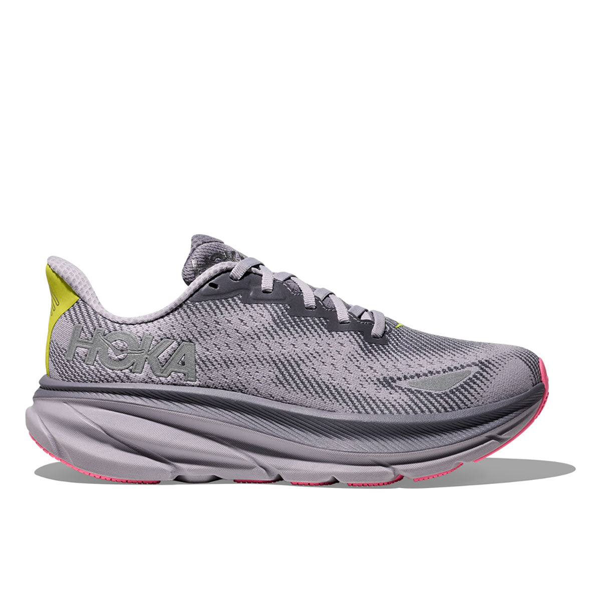 Hoka Womens Clifton 9 GTX Grey Skies / Foggy Grey
