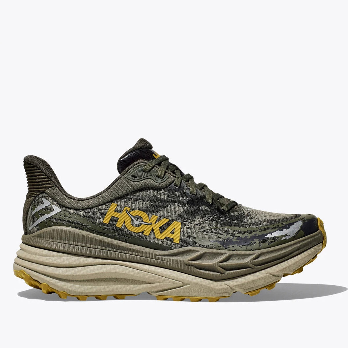 Hoka Men's Stinson 7 Olive Haze/Forest Cover