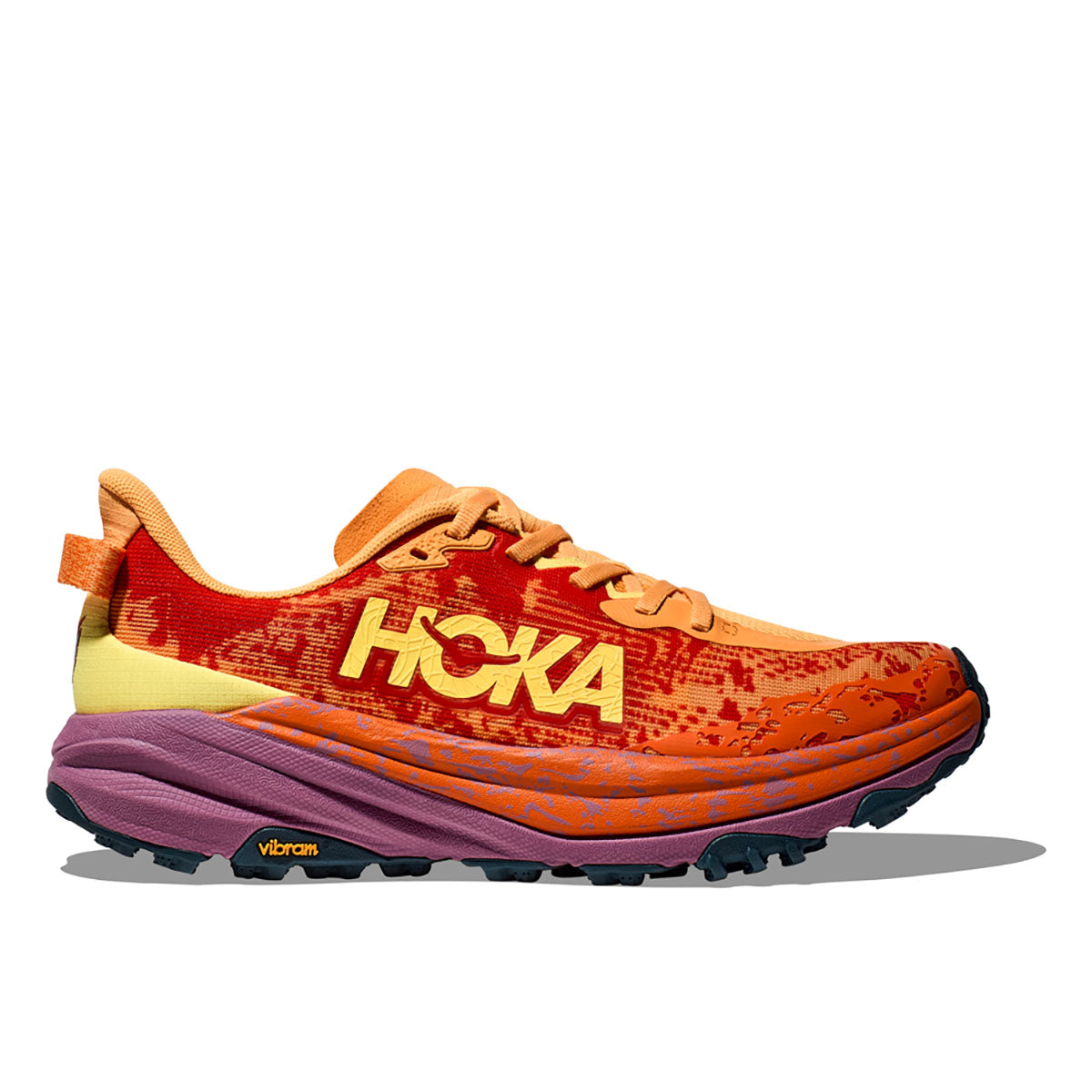 Hoka Men's Speedgoat 6 Sherbet/Beet Root