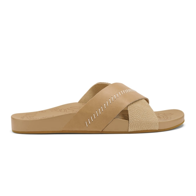 Olukai Womens Kipea Olu WVWV Warm Sand/Warm Sand