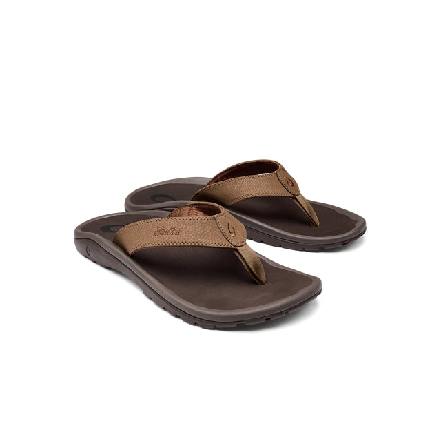 Olukai Mens Ohana 3448 Tan/Dk Java