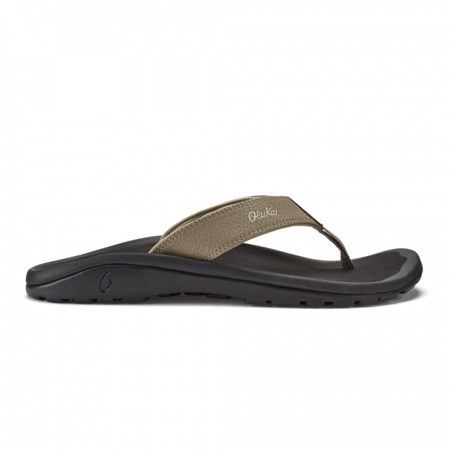 Olukai Mens Ohana OX Clay/Onyx / 10
