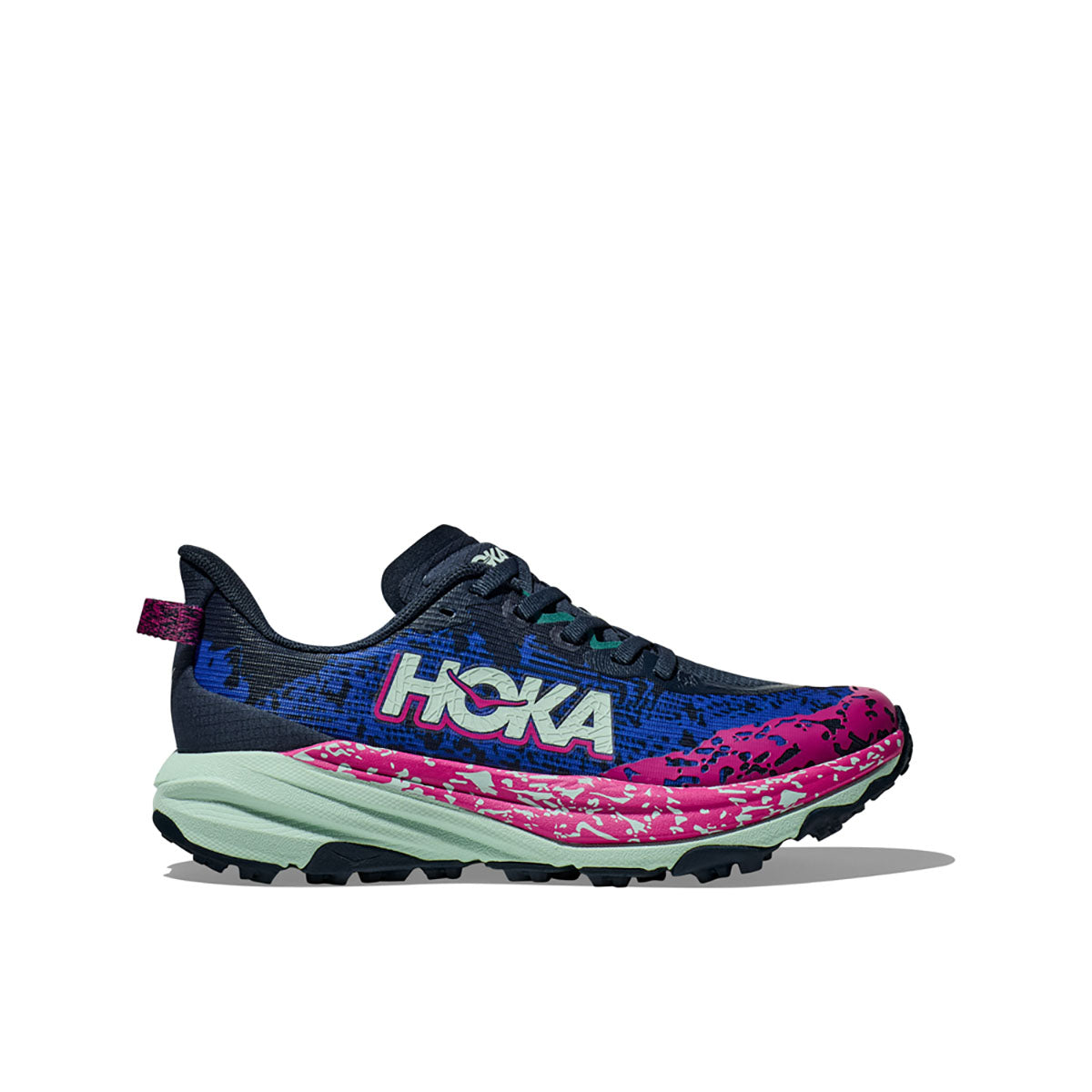 Hoka Kids&#39; Speedgoat 6 Stormy Skies/Aqua Breeze