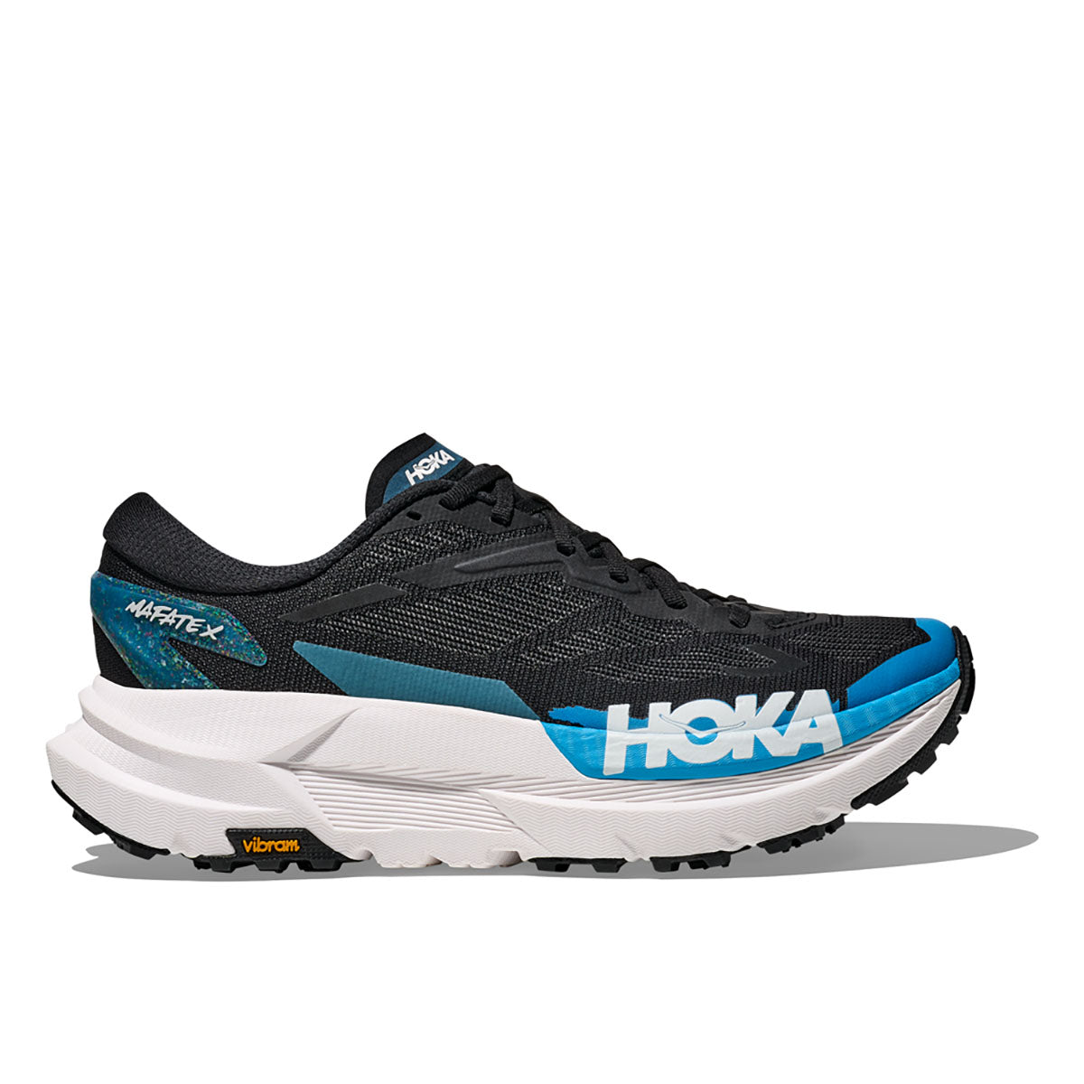 Hoka Mens Mafate X Black / Skyward Blue