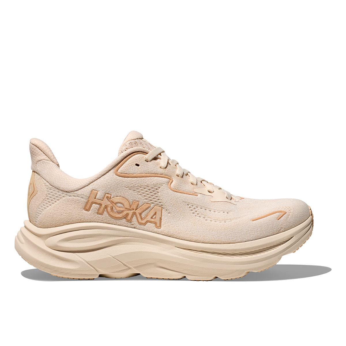 Hoka Womens Clifton 10 Vanilla / Birch