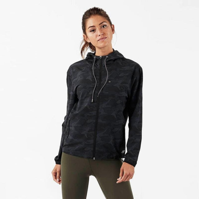 Vuori Women&#39;s Outdoor Trainer Shell BCM Black Camo